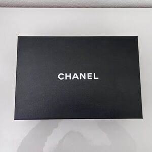 Authentic Chanel gift box shoe bag box